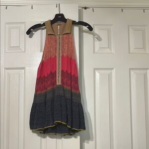 Free People Multicolor Knit Tank Top